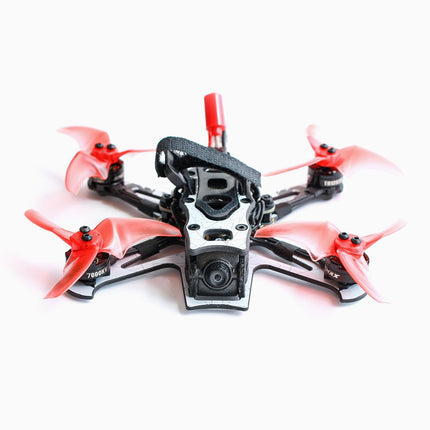 EMAX Tinyhawk 3 Plus Freestyle Drone RTF komplekts, gatavs lidojumam, FPV HD Zero Drones, mini sacīkšu kvadrokopters, izturīgs oglekļa šķiedras rāmis ar brillēm un E8 radio raidītāju bērniem, pieaugušajiem un iesācējiem
