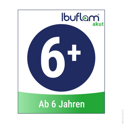 Ibuflam® acute 400 mg apvalkotās tabletes - Ātra sāpju un drudža mazināšana ar ibuprofēnu - 20 tabletes