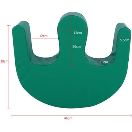 Elderly Anti-Pressure Easy Roller Pillow, Patient Drehen Gerät U-förmigen Kissen, Drehvorrichtung für Patienten, Patientenwender, Bettumdrehhilfe Mehrzweck-Umdrehhilfe für ältere Menschen (Blau)