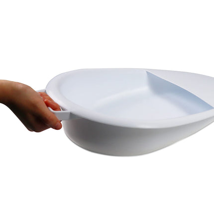 PEPE Mobility - Gultas panna pieaugušajiem, plastmasas, naktspods gultai, pisuāri vīriešiem, sievietēm, vecāka gadagājuma cilvēkiem, gultas panna pieaugušajiem