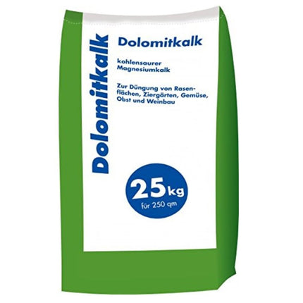 Dolomīta kaļķa zāliena kaļķis - sūnu veidošanās novēršanai zālienos ar kalciju un daudz magnija 25 kg