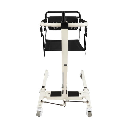 Pacienta pacēlāja pārvietošanas krēsls, pacienta pacēlājs mājām un automašīnai, regulējams sēdekļa augstums 35-70 cm, kravnesība 120 kg, piemērots cilvēkiem ar ķermeņa platumu mazāku par 18,5 collām