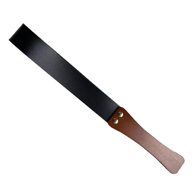 SM Paddle pēršanas pātaga, ādas airi, fetiša fantāzijas seksa rotaļlieta, lomu spēles aksesuārs, ar koka rokturi, pāriem, erotiska sasaistes pātaga