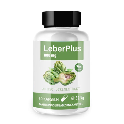 LiverPlus kapsulas – dabisks atbalsts aknu darbībai | Augstas devas aknu kopšana ar garšaugiem un barības vielām | pret taukainām aknām | Metabolisms | Vegānu kapsulas