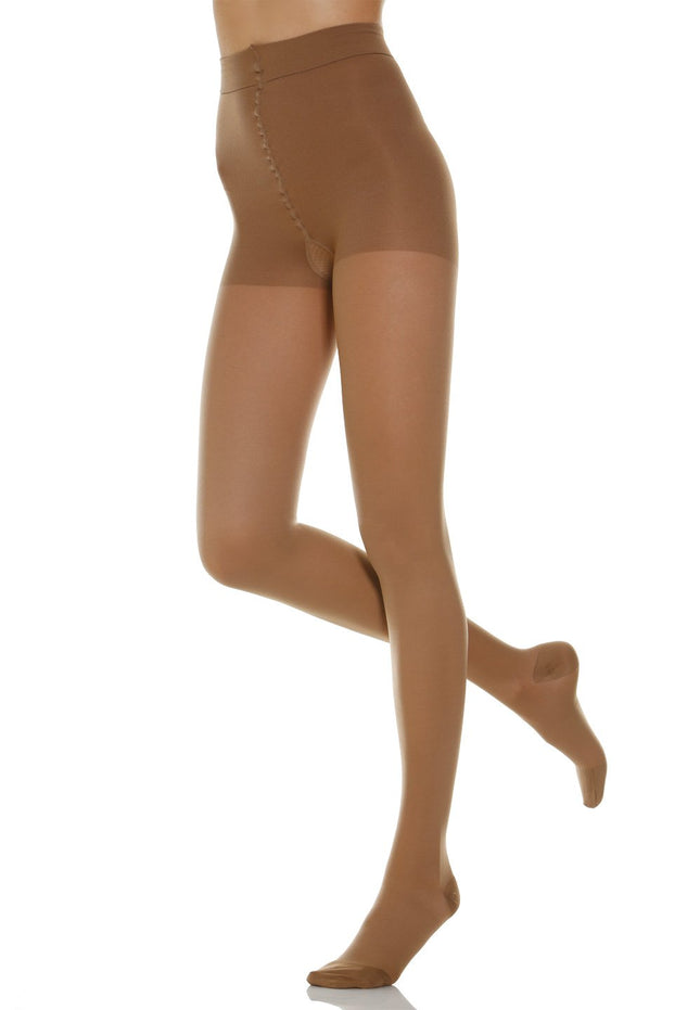 Relaxsan Basic 980 (brūnas 3/L) sieviešu kompresijas zeķubikses 22-27 mmHg, kompresijas zeķes 280 den