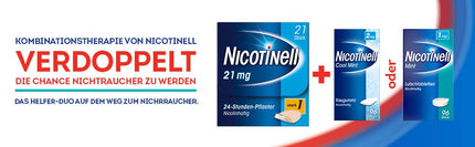 Nicotinell 21 mg/24 stundu nikotīna plāksteris, 21 gab.: Plākstera stiprums Strong. Nicotinell nikotīna plāksteris ar Steady-Flow tehnoloģiju palīdz. Nikotīna plāksteri. Atmest smēķēšanu. Atmest smēķēšanu