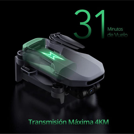Potensic ATOM SE GPS drons ar 4K EIS kameru, 2 akumulatoriem, 62 minūšu lidojuma laiku, svaru zem 249 g, C0, 4KM FPV pārraidi, bezsuku motoru, maks. 16 m/s, seko man/automātiska. Atgriešanās, iesācējiem pieaugušajiem