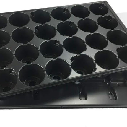 Quickpot Stable audzēšanas paplāte ar 24 stādīšanas bedrītēm + apakštasīti QP-24R