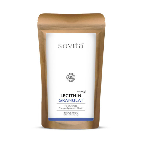 Sovita lecitīna granulas | Dabīgais sojas fosfolipīds | Šūnu veselībai un enerģijai