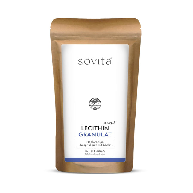 Sovita lecitīna granulas | Dabīgais sojas fosfolipīds | Šūnu veselībai un enerģijai