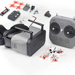 EMAX FPV drona Tinyhawk 3 RTF komplekts, pirmās personas skata droni ar Runcam Nano 4 kameru, 25-100-200 VTX pārslēdzams, mini drons ar brillēm un E8 radio raidītāju bērniem, pieaugušajiem un iesācējiem