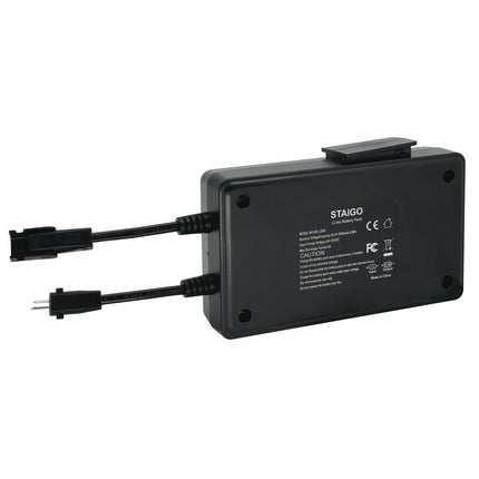 STAIGO universāls akumulatoru bloks elektriski regulējamiem krēsliem ar LED displeju atzveltnes mēbelēm, dīvāniem, paceļamiem krēsliem, bezvadu uzlādējams akumulatoru bloks 2 kontaktu elektriski darbināmām mēbelēm [25,2 V 2500 mAh]