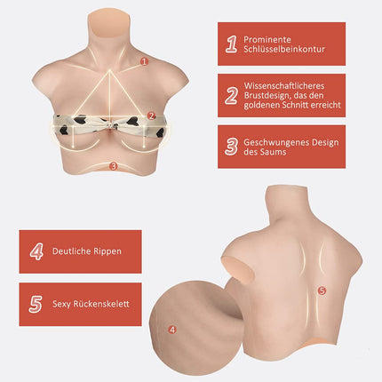 KUMIHO silikona krūšu formas viltus krūtis mākslīgās krūtis transpersonām, mastektomijas dragkvīna septītās paaudzes CE kauss