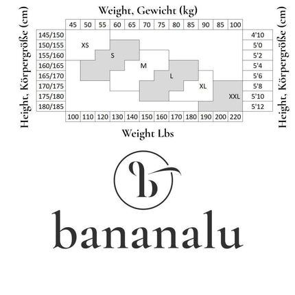 BANANALU 20 Denier zeķubikses Intimo 20 Nero L