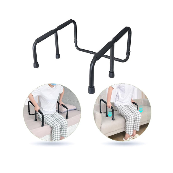 Mybow Couchschienen für ältere Menschen, Stehhelfer, Stuhlliftassistenzgeräte für Senioren, Handicap Couch Cane, Stand Up Mobilitätshilfen, Sitzheber für Stuhl, Couch Haltegriff, Tragbarer Standrahmen