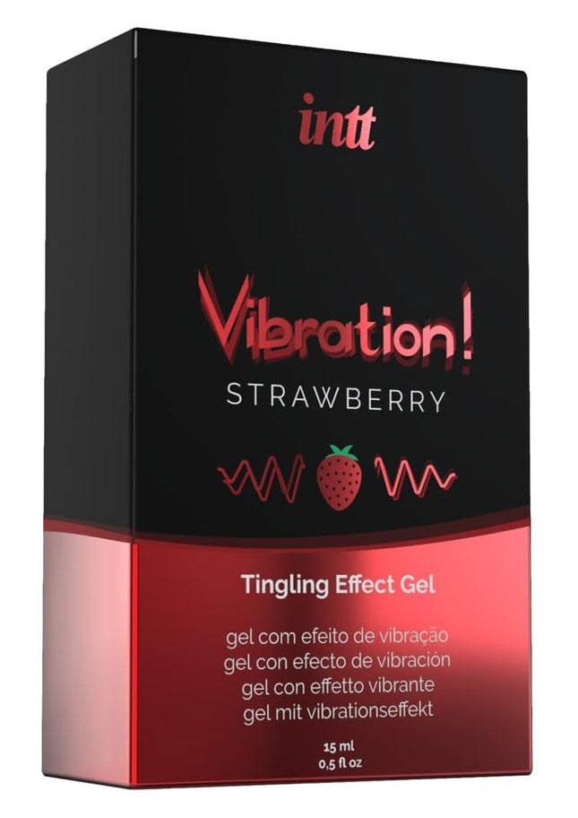 INTT Massagegel-VIB0001 Masāžas gels, melns, viens izmērs