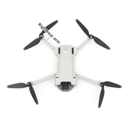 ONTOMYO oriģinālās Mini 3 Pro rokas rezerves daļas DJI Mini 3 Pro dronam (labā aizmugurējā roka)