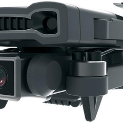 Simulus kvadrokopters: salokāms Wi-Fi drons ar bezkontaktu motoru, interaktīvu. 4K tiešraides skata kamera (drons ar HD kameru, tālvadības drons, helikopters)