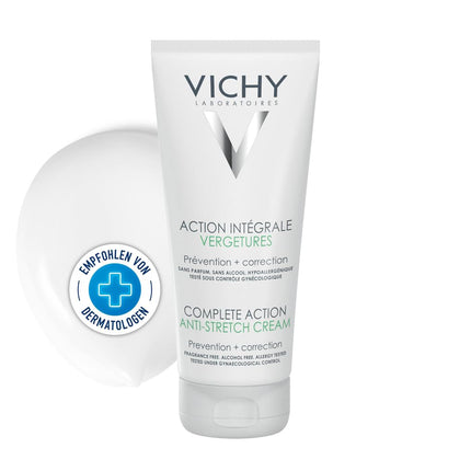 Vichy striju krēms, profilaktisks un nomierinošs krēms pret strijām, restrukturējoša un nostiprinoša iedarbība, 200 ml