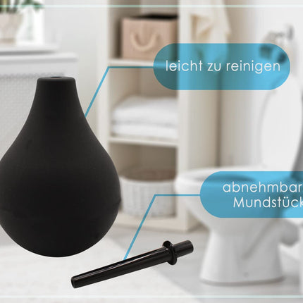 Skurk anālā duša anālā seksa klizmai 225ml klizma resnās zarnas tīrīšanai, izgatavota no medicīniskā silikona, klizmas anālajai un vaginālajai intīmajai dušai
