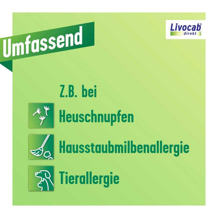 Livocab acu pilieni ar tiešo iedarbību, divu iepakojumu