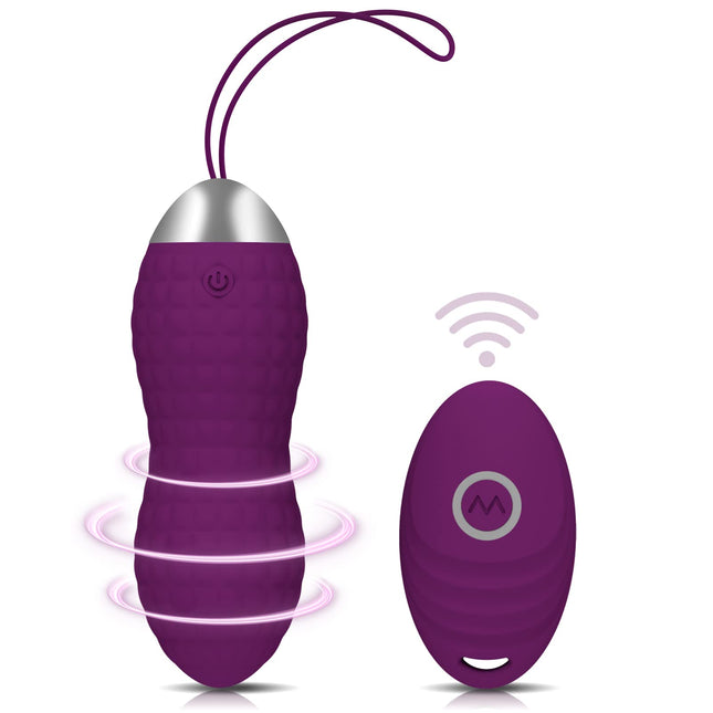 Love Balls Vibration, Allmay ūdensnecaurlaidīgi lodveida vibratori, G-punkta un klitora stimulācijas seksa rotaļlieta ar bezvadu tālvadības pulti, 10 vibrācijas režīmi sievietēm, pāriem