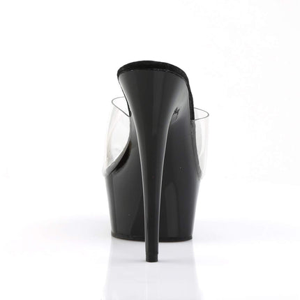 Pleaser DELIGHT-601 sieviešu sandales, caurspīdīgas, 41 EU (8 UK/11 M US)