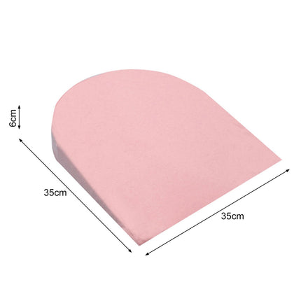 ohfruit pretvemšanas spilvens, slīps spilvens, pretrefluksa spilvens, koliku spilvens, putu spilvens, 12–15 grādu slīpums, atmiņas putas, bērnu atbalsta spilvens, pelēks