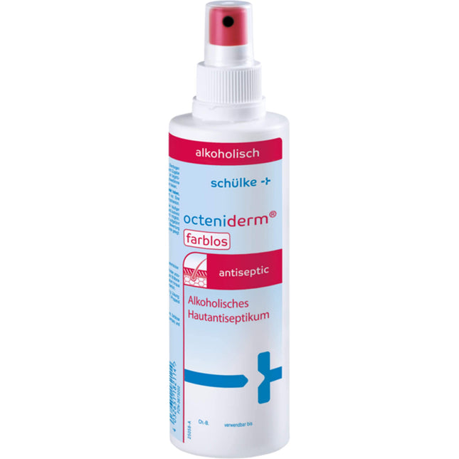 Octeniderm bezkrāsains ādas antiseptiķis, 250 ml šķīdums