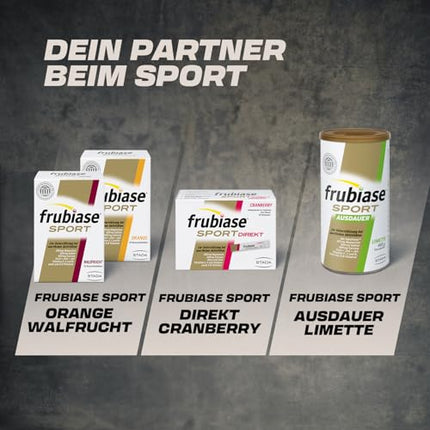frubiase SPORT Orange - Izotonisks sporta dzēriens - Elektrolīti, lielas devas minerālvielas, multivitamīni, mikroelementi - lai atbalstītu sniegumu un atjaunošanos - 20 putojošās tabletes
