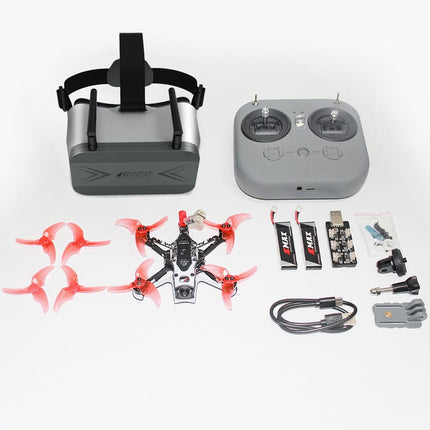 EMAX Tinyhawk 3 Plus Freestyle Drone RTF komplekts, gatavs lidošanai, FPV analogie droni, mini sacīkšu kvadrokopteris, izturīgs oglekļa šķiedras rāmis ar brillēm un E8 radio raidītāju bērniem, pieaugušajiem un iesācējiem