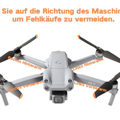 ONTOMYO oriģinālās Mavic Air 2S sviras rezerves daļas DJI Air 2S dronam (kreisā aizmugurējā svira)