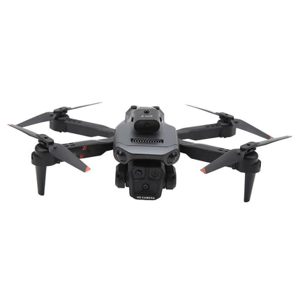 Droni ar kameru pieaugušajiem un bērniem, 4K HD salokāms RC kvadrokopters ar 3 kamerām, pacelšanās/nosēšanās ar vienu taustiņu, gravitācijas indukcija, šķēršļu apiešana 4 virzienos