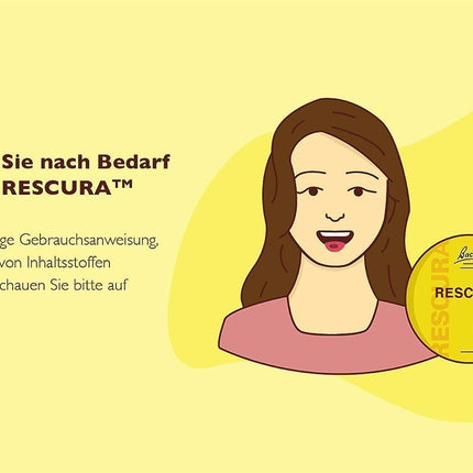 Bach RESCURA Baha ziedu pastilas ar upenēm I 50 g I Baha ziedu maisījums lietošanai ceļā. Iepriekš Rescue the Original.