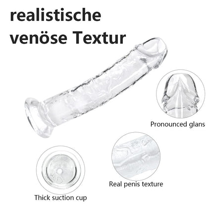 18 cm maza dzimumlocekļa dildo sievietēm, mīksta, reālistiska iesācēju seksa rotaļlieta želejveida dildo ar piesūcekni dāmām, pāriem, pieaugušo seksa rotaļlietas un spēles