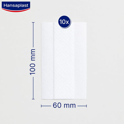 Hansaplast Sensitive plāksteri (1 m x 6 cm), griežami un ādai draudzīgi brūču plāksteri ar baktēriju aizsardzību un drošu līmes stiprību, nesāpīgi noņemami plāksteri
