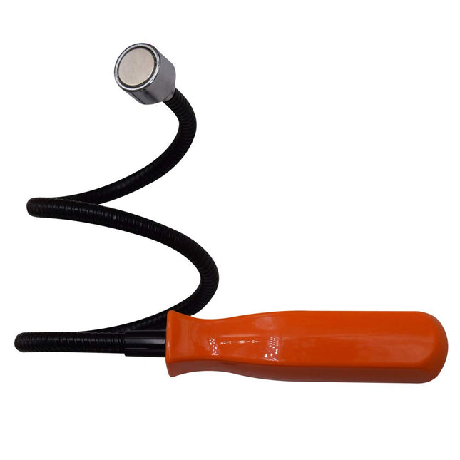 Elastīgs magnētiskais pacēlājs, magnētiskā stieņa instruments, elastīgs magnētiskais stienis 22-4/5 collas, 20 mārciņu vilkšanas spēks, magnētisks čūskas satvērējs, noderīgs grūti sasniedzamām vietām, izlietņu notekām, mehāniķiem, automašīnām