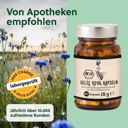 beegut ORGANISKĀS peru pieniņa kapsulas, 60 kapsulas, katra satur 170 mg pulvera = 500 mg tīra peru pieniņa, ilgtspējīgs iepakojums