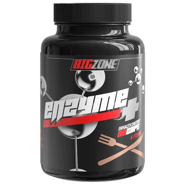 Big Zone Enzyme+ (90 kapsulas) | Fermenti Gremošana/Gremošanas enzīmi | Var mazināt kuņģa un gremošanas problēmas