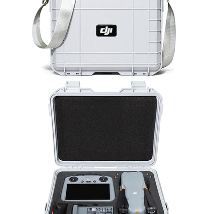 Fenmaru pārnēsāšanas soma DJI Air 3 droniem, ūdensizturīgs cietais korpuss, saderīgs ar DJI Air 3 RC 2/RC-N2 (pelēka)