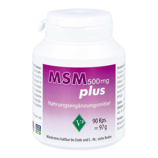 MSM 500 mg plus kapsulas