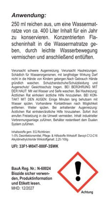 Fluid-Tec 4 x 250 ml ūdensgultu kondicionieris Kondicionieris visu ražotāju ūdensgultām