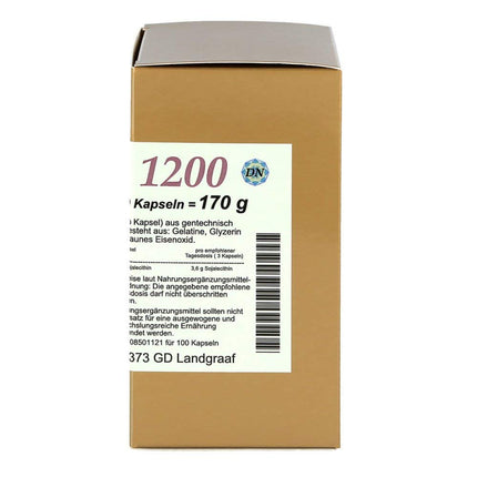 Lecitīns 1200 kapsulas