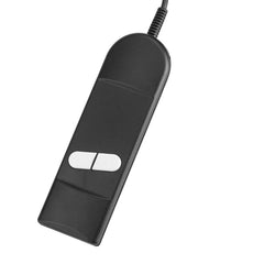 WPKD BLUEIY atpūtas krēsla slēdzis, daudzfunkcionāls atpūtas krēsla tālvadības pults, 2 pogu 5 kontaktu L veida spraudņa savienojums 1 motora elektriskajam paceļamajam dīvāna krēslam