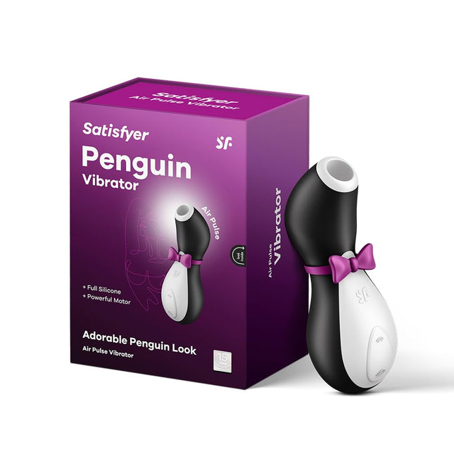 Satisfyer Pro Penguin nākamās paaudzes spiediena viļņu vibrators | Klitora piesūceknis ar 11 vibrācijas režīmiem | Vibrators ar akumulatora tehnoloģiju | Erotiskas seksa rotaļlietas sievietēm | Ūdensizturīgs (IPX7)