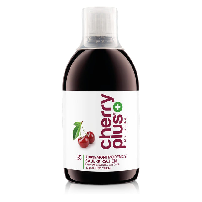 ASV Montmorency skābo ķiršu koncentrāts – ļoti koncentrēts – 1450 Montmorency skābie ķirši pudelē (500 ml) – Cherry PLUS