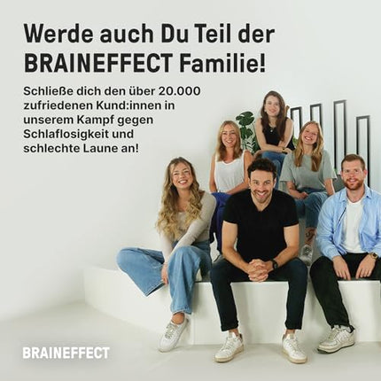 BRAINEFFECT DAILY GUT - Gardīgs baktēriju celmu dzēriena pulveris ar šķiedrvielām un B6 + B12 vitamīniem