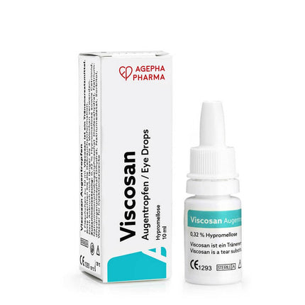Viscosan acu pilieni ar hipromelozi - sausām, pietūkušām, nogurušām un dedzinošām acīm - ātra un ilgstoša atvieglojuma sajūta (1x10ml)