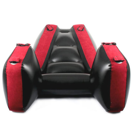 2023 Neu!Handschellen Sex Bett Aufblasbares Bett mit Handschellen Fußfesseln,Mehrzweck Aufblasbares Sofa Sex Möbel Bondageset Fessel Set,Sex Kissen Lendenkissen Bett für Paare Extrem Sex