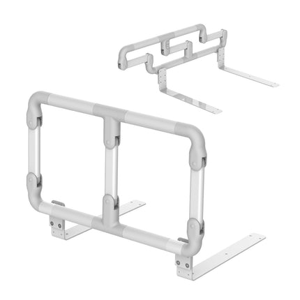 Heuffe gultas margu kritiena aizsardzība senioriem, salokāms gultas rokturis, stāvēšanas palīglīdzeklis vecāka gadagājuma cilvēkiem, drošības gultas margas, kritiena aizsardzības margas aprūpes gultai invalīdiem